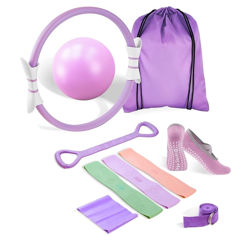 Pilates Ring Magic - Pilates Ring Set Magic Circle Schaumstoffrolle