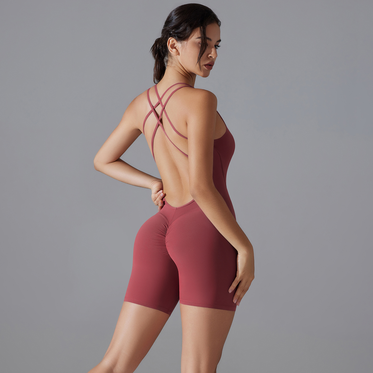 Yoga Set Sexy Backless Sportli – Pilates Yoga Set Bewertung und Preis