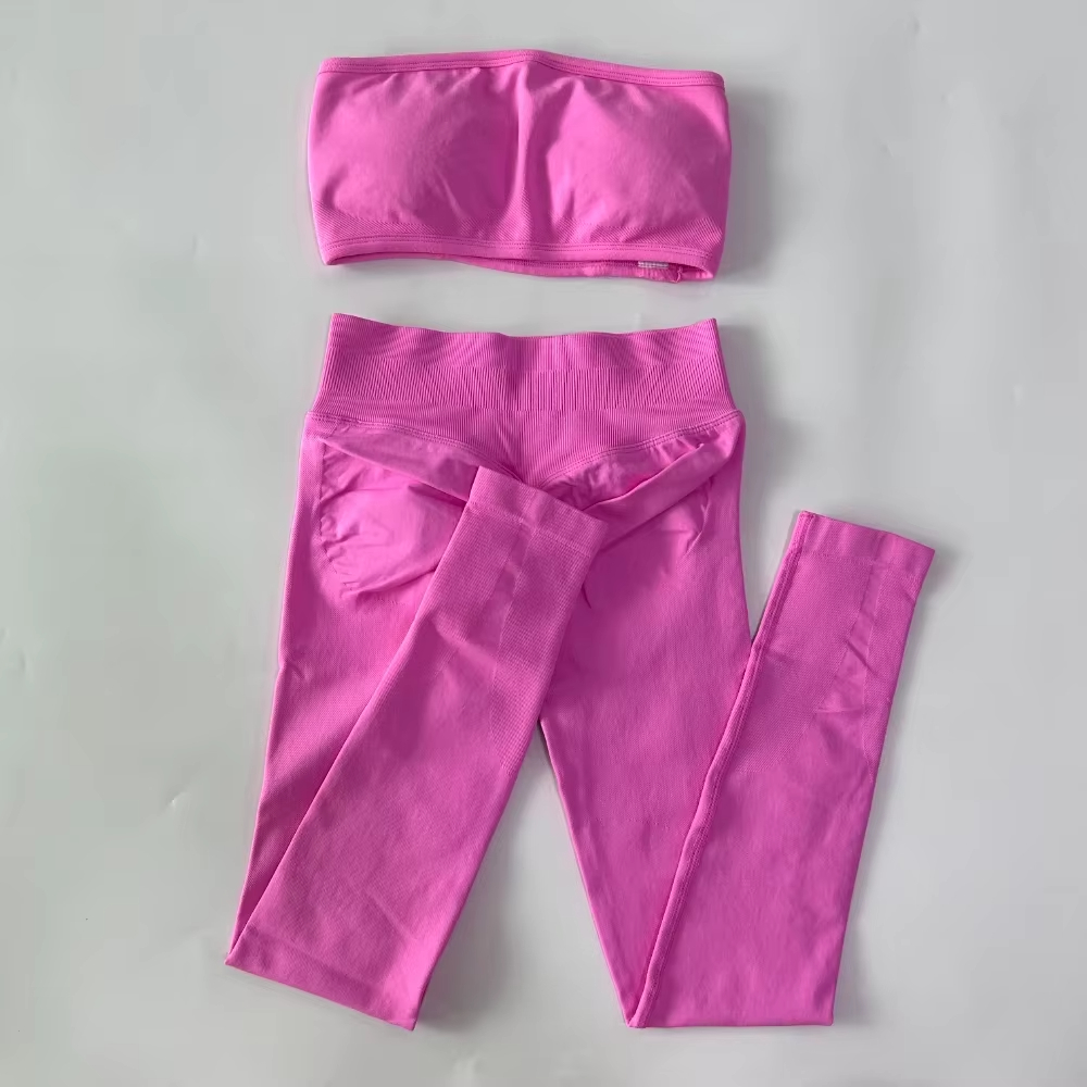 2-teiliges trägerloses Damen-B – Pilates Yoga Set Bewertung und Preis
