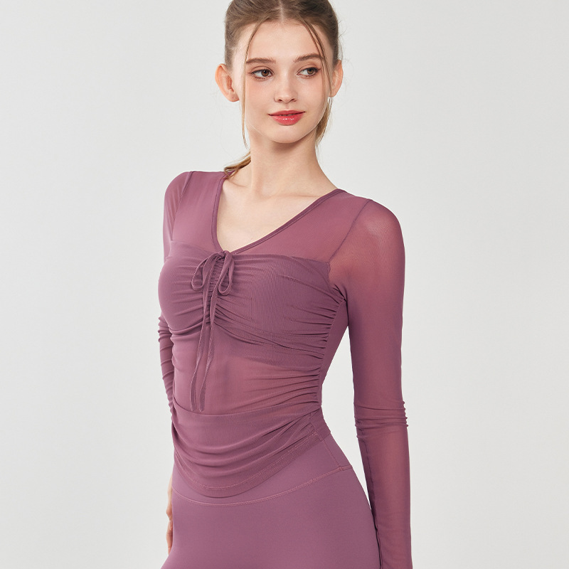Sexy Mesh-High-End-Yoga-Anzug  – Pilates Yoga One Bewertung und Preis