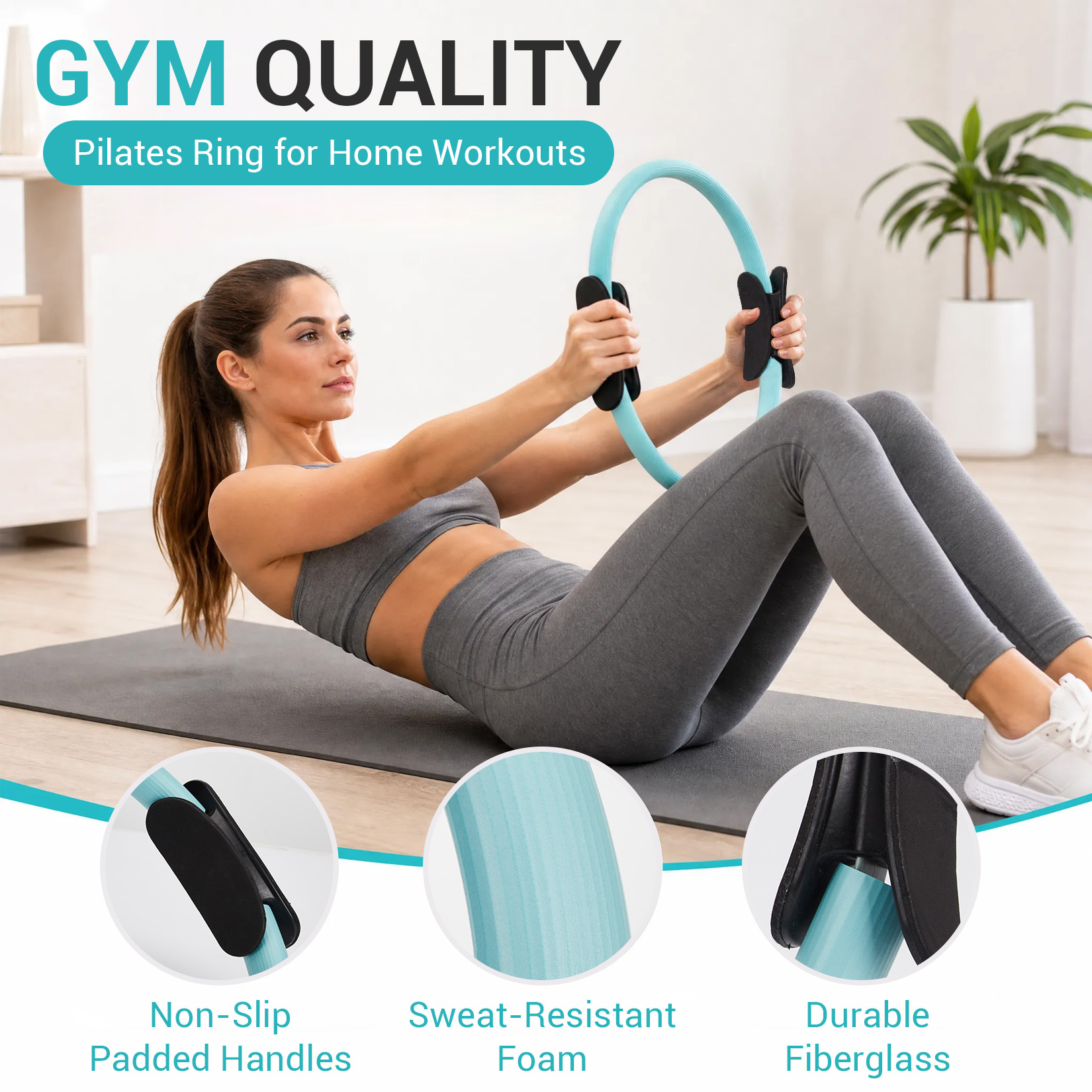 Pilates-Trainingsset, 6-in-1 P – Pilates Ring Magic Bewertung und Preis