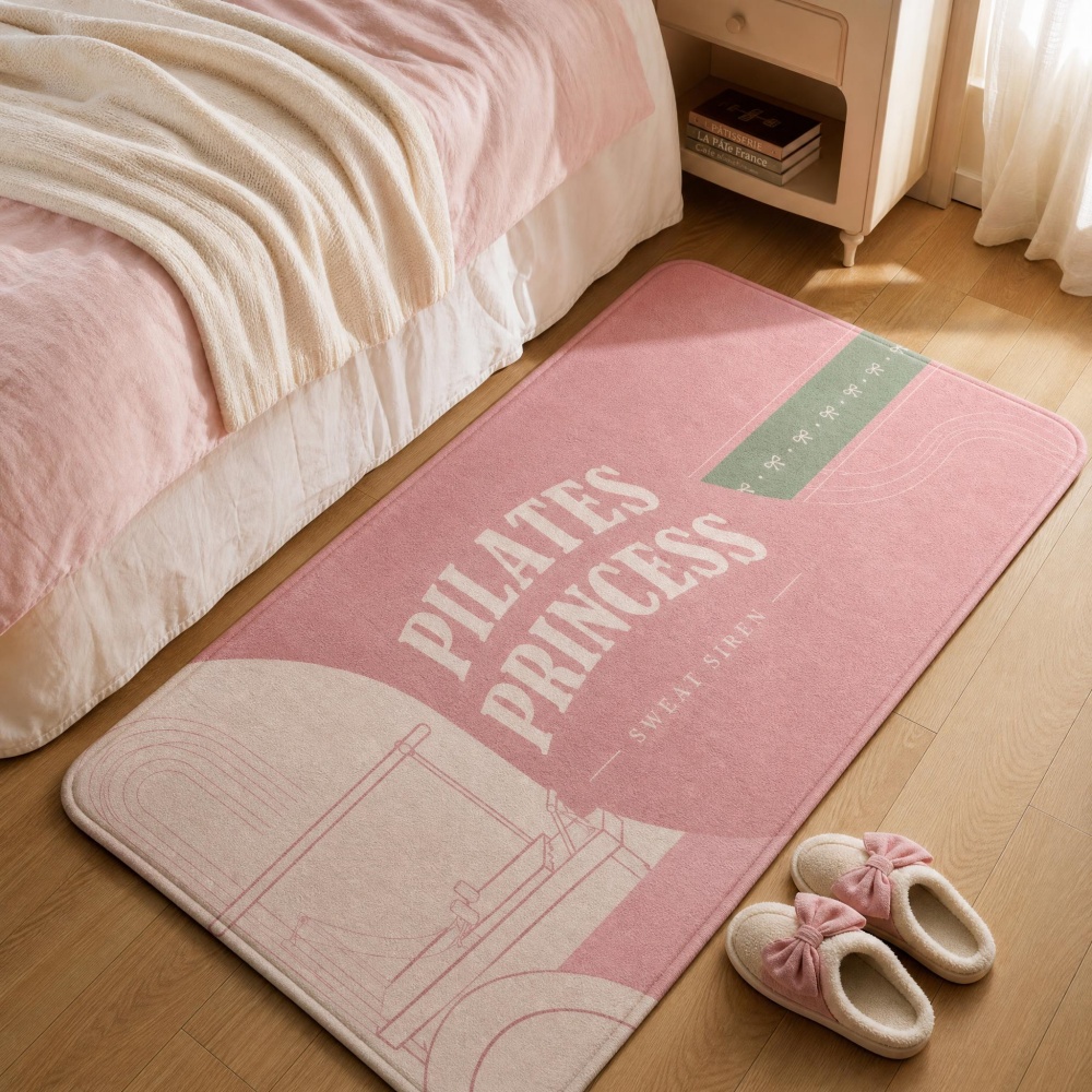 Weicher Flanell-Rechteck-Boden – Pilates Yoga Garage Bewertung und Preis