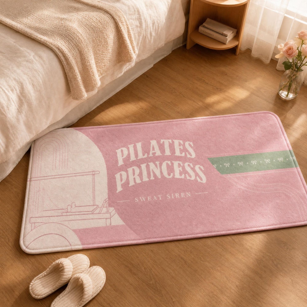 Weicher Flanell-Rechteck-Boden – Pilates Yoga Garage Bewertung und Preis